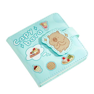 【送料無料】Mies’ M-S0042 カピバラ 手帳ノート, 4種類デザイン, かわいいイラスト付き, 厚手PU皮革カバー メモ帳 筆記用具 女の子 新学期 入学祝い プレゼント カバー 文房具 可愛い文房具