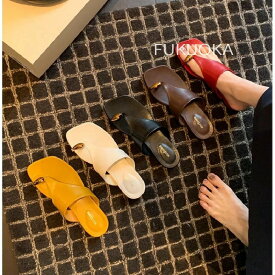 【レビュー特典 20％OFF】「2025夏新作★スクエアトゥ×トング型・フラットサンダル・外履きOK・レディース・抜け感コーデに◎」「歩きやすさもおしゃれも叶える、毎日履きたい万能サンダル」「抜け感たっぷり?スクエアトゥ×トングで夏の足元をアップデート！」