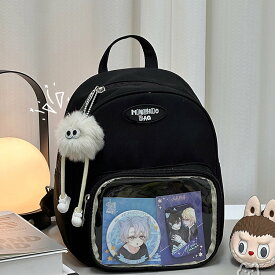 痛バ 痛バッグ 推しバッグ 推し活バッグ イベント リュック バッグパック 透明窓 レディース バッグ カバン ミニ ミニバッグ 小さい 小さめ 痛リュック 推し 痛 バ クリアバッグ 透明バッグ オタク活 推し活 かわいい 通学 学生 高校生 中学生 大容量 かわいい 可愛い