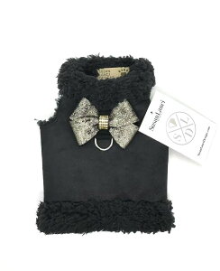 Susan Lanci/X[UV[Bowzer with Nouveau bowpXtXLR[gBlack×Black Glitzerati with Gold giltmore