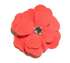 Susan LanciX[UV[Tinkies Garden Hair Bow_Electric PinkpwA{E