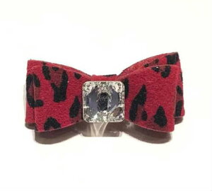 Susan LanciX[UV[Cheetah Big Bow Hair bow_bh`[^XtXLtwA{E