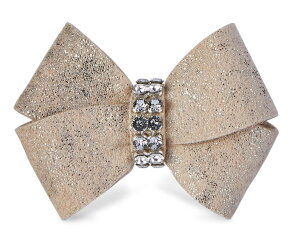 Susan LanciX[UV[Champagne Glitzerati Nouveau Bow Hair Bowybgp