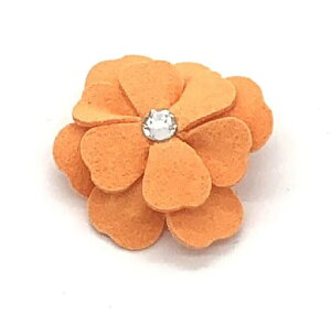 Susan LanciX[UV[Tinkies Garden Hair Bow_TangerinepwA{E