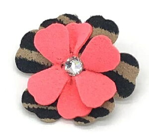 Susan LanciX[UV[Tinkies Garden Hair Bow_Electric Pink×SerengetipwA{E