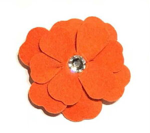 Susan LanciX[UV[Tinkies Garden Hair Bow_OrangepwA{E