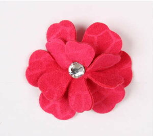 Susan LanciX[UV[Tinkies Garden Hair Bow_RaspberrypwA{E