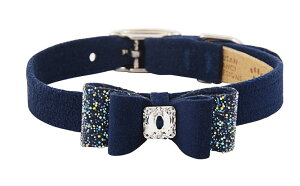 Susan LanciX[UV[Crystal Stellar Big Bow Collar_IndigopXtXLt