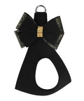 ★Susan Lanci/スーザンランシー★Black Glitzerati Double Nouveau Bow Harnessスワロフスキー付ハーネス