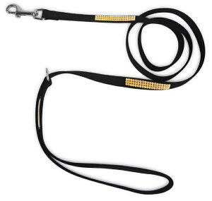 Susan LanciX[UV[3 Row Gold Giltmore LeashXtXL[t[h(ubN)