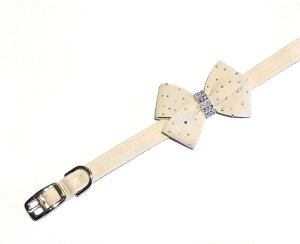 Susan LanciX[UV[Silver Stardust Nouveau Bow Collar_hEpXtXLt