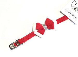 Susan LanciX[UV[Double Nouveau Bow Collar_Red×WhitepXtXLt