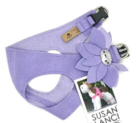 ★Susan Lanci/スーザンランシー★Water Lily　Harness_フレンチラベンダースワロフスキー付ハーネス