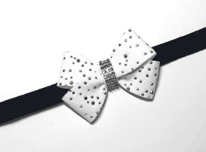 Susan LanciX[UV[Silver Stardust Nouveau Bow Collar_ubN×zCgpXtXLt