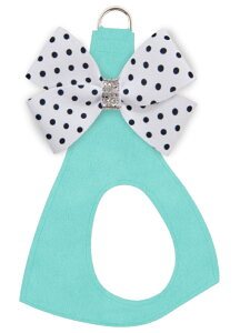 Susan Lanci/X[UV[Polka Dot Nouveau Bow with Giltmore Harness_Tiffi BlueXtXL[tn[lX