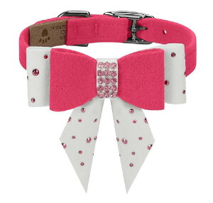 Susan LanciX[UV[Pink is Love 2022 Double Tail Bow CollarpXtXLt
