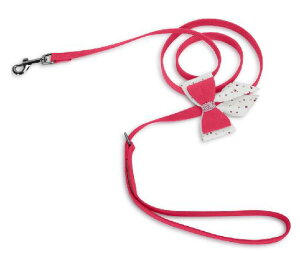 Susan LanciX[UV[Pink is Love 2022 Double Tail Bow LeashEgXG[h[h