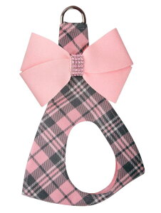 Susan Lanci/X[UV[Puppy Pink Nouveau Bow with Pink Giltmore HarnessXtXL[tn[lX