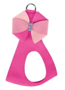 Susan Lanci/X[UV[PINK VELVET STEP IN HARNESSXtXL[tn[lX