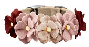 Susan LanciX[UV[Rosewood Spice Bouquet 1/2" CollarpXtXLt