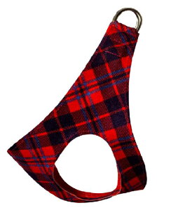 Susan Lanci/X[UV[Scotty Step In Harness Chestnut Plaidybgpn[lX