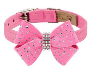 Susan LanciX[UV[Silver Stardust Nouveau Bow Collar_p[tFNgsNpXtXLt