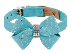 Susan LanciX[UV[Silver Stardust Nouveau Bow Collar_eBtBu[pXtXLt