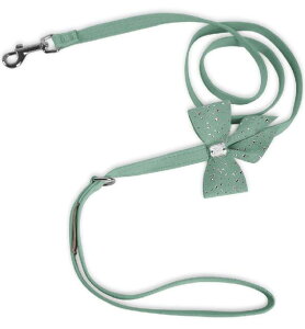 Susan LanciX[UV[Silver Stardust Tail Bow Leash_MintEgXG[h[h
