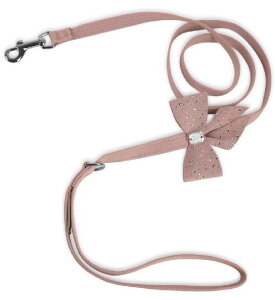 Susan LanciX[UV[Silver Stardust Tail Bow Leash_RosewoodEgXG[h[h