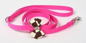 Susan LanciX[UV[Windsor Check Nouveau Bow Leash`FbN[h