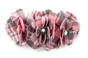 Susan LanciX[UV[Scotty Collar Puppy Pink PlaidpXtXLt