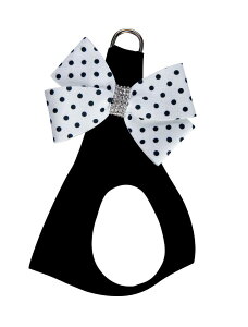 Susan Lanci/X[UV[Polka Dot Black Nouveau BowXtXL[tn[lX