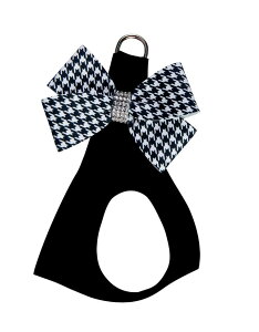 Susan Lanci/X[UV[Black & White Houndstooth Nouveau Bow XtXL[tn[lX