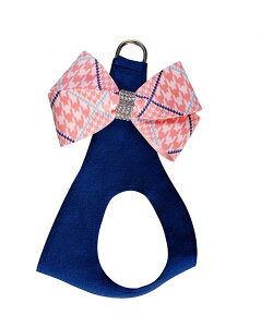 Susan Lanci/X[UV[Peaches N' Cream Glen Houndstooth Nouveau BowXtXL[tn[lX