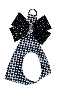 Susan Lanci/X[UV[Houndstooth Stardust Black Nouveau Bow XtXL[tn[lX