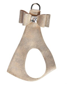 Susan Lanci/X[UV[Champagne Glitzerati Big Bow Step in HarnessXtXL[tn[lX