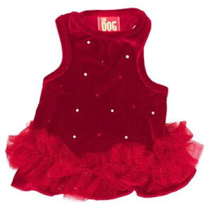��Dog Squad���i�h�b�O�X�N�A�b�h�jRed Velvet Twinkle Tutu Dress ���p�`���`���h���X