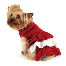 ★DOGO NY★Sequin Sweater Dress 犬用ニットドレス