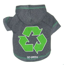 ★RuffLuv/ラフラブ★Go Green Hoodie犬用フーディー