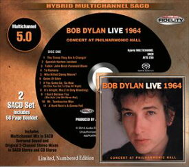 輸入盤 BOB DYLAN / LIVE 1964 ： CONCERT AT THE PHILHARMONIC HALL [2CD]