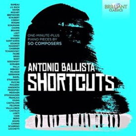 輸入盤 ANTONIO BALLISTA / SHORT CUTS 50 PIANO PIECES [2CD]