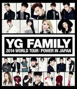 YG FAMILY WORLD TOUR 2014 Blu-ray -POWER- Japan セール価格 送料無料カード決済可能 in
