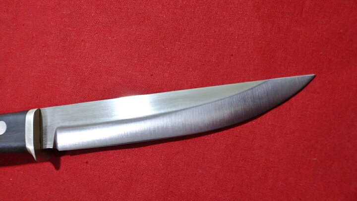 楽天市場】ハンドメイドナイフ ATS-34 145mm 一点物 真黒黒檀 