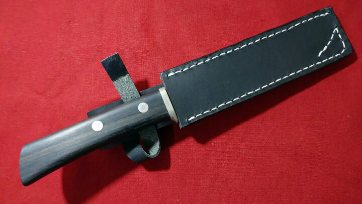 楽天市場】ハンドメイドナイフ ATS-34 145mm 一点物 真黒黒檀  