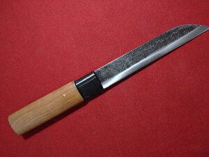 関東竹割り鉈［武州義友］8寸細幅 アウトドアナイフ 竹割鉈」