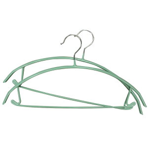 すべらない ハンガー 100本 滑らない 落ちない 滑り止め PVCコーティング 防水 型崩れ防止 跡がつかない アーチ型 ステンレスハンガー ニット カーディガン 新生活 お引越し スリム 人体 三日