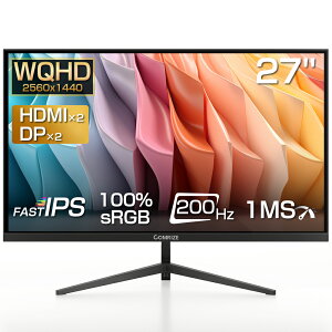 j^[ Q[~Oj^[ 23.8C` 24.5C` 27C` FHD QHD 200HztbV[g PCj^[ ^ Tuj^[ ݑΖ VESAΉ HDMI DP p\Rj^[ `g Cz pc/switch/