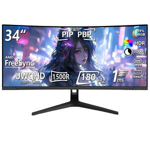 j^[ 34C` p 3440×1440 𑜓x 180HztbV[g Q[~Oj^[ PCj^[ ^ Tuj^[ ݑΖ HDMI DP p\Rj^[ Cz pc/switch/ps4/ps5/xbox