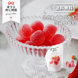 ミガキイチゴグミ　1袋15個入り