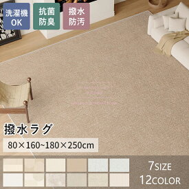 高級感 北欧風 ラグマット 滑り止め付き オールシーズン 軽量 おしゃれ リビング ダイニング 寝室 玄関 選べる7サイズ80×160/120×160/120×200/140×200/160×230/160×250/180×250cm 6畳